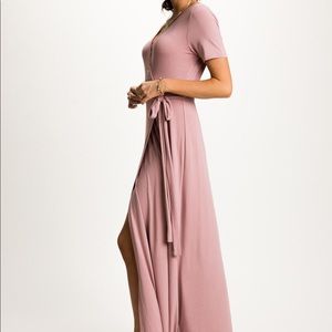 Antoinette | wrap Maxi Dress